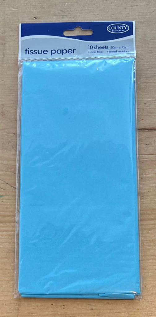 LIGHT BLUE Tissue Paper
