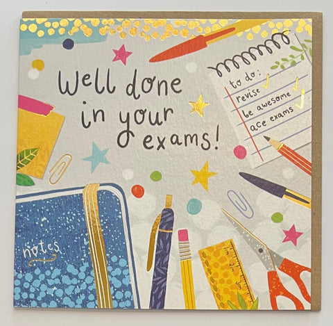 Well Done - Exams