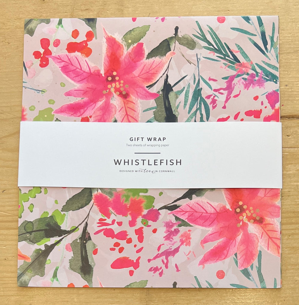 Poinsettia - Flat Wrap