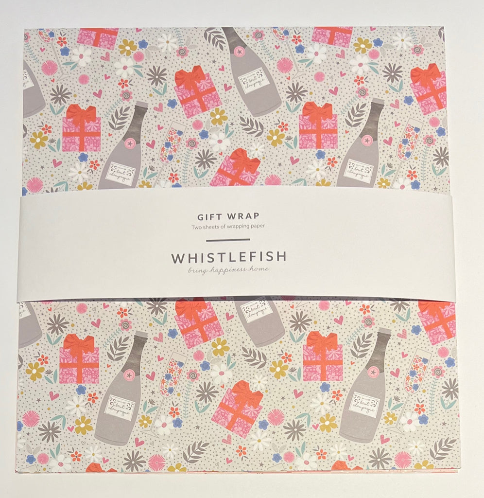 Champagne - Flat Gift Wrap