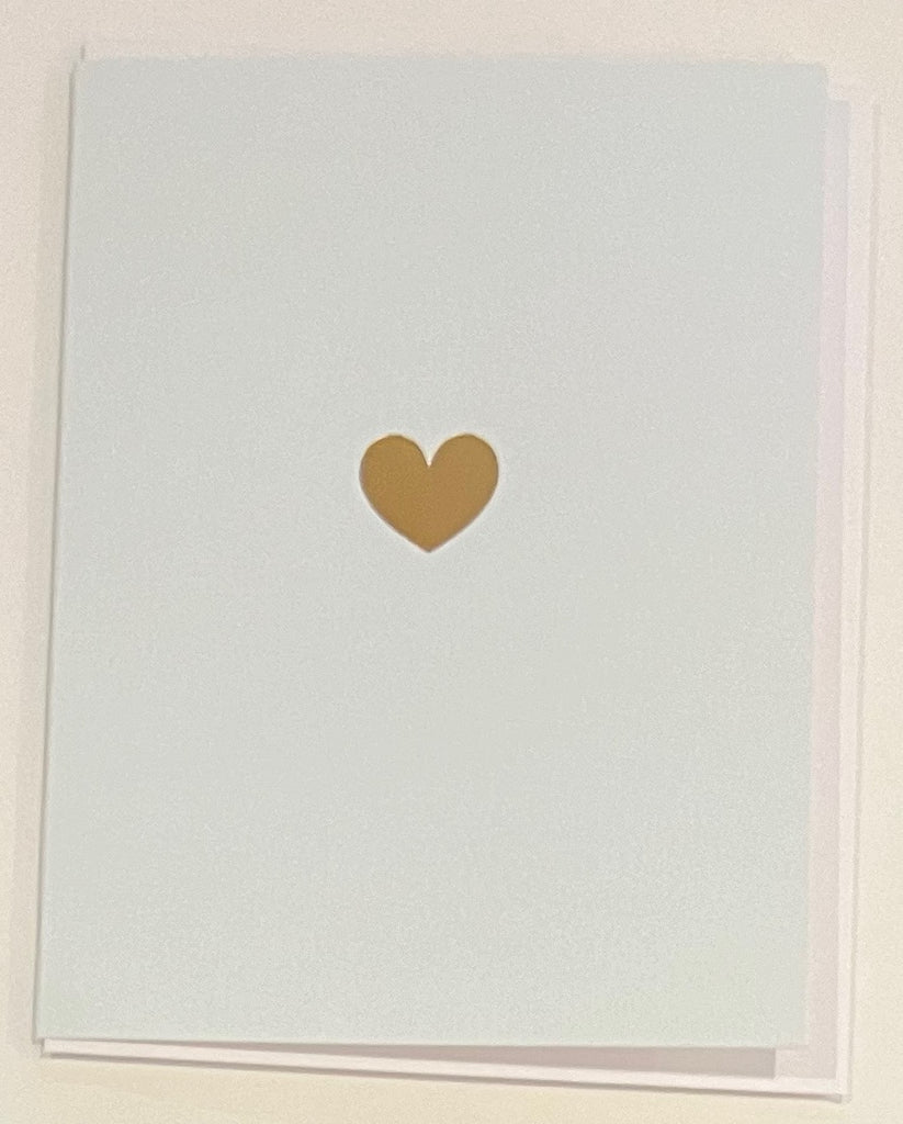 Love Heart - Pale Blue