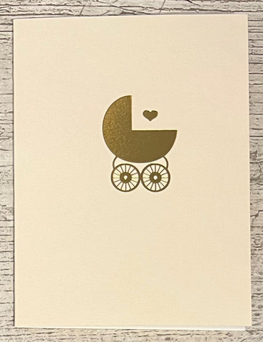 Gold Pram