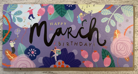 March Birthday - Slim