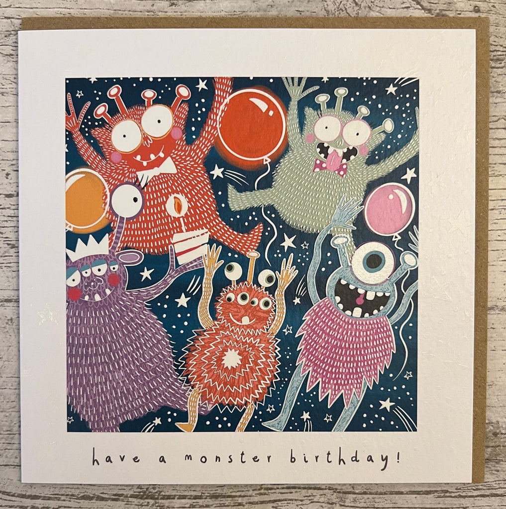 Monster Birthday - Balloons