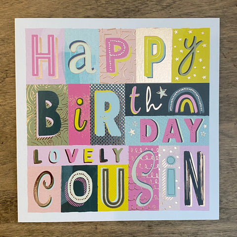Cousin - Happy Birthday