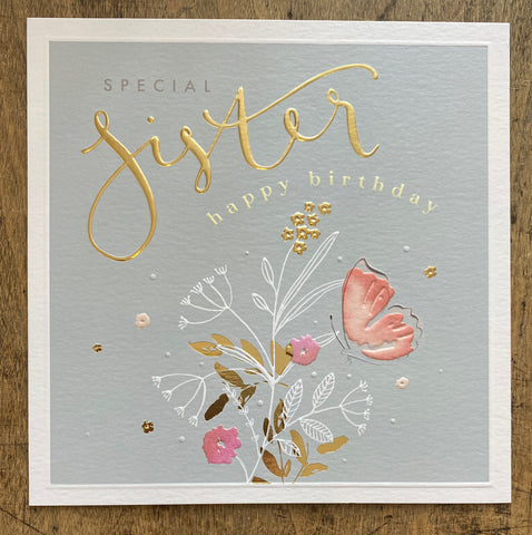 Sister - Large Luxury Card