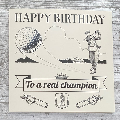 To A Real Champion