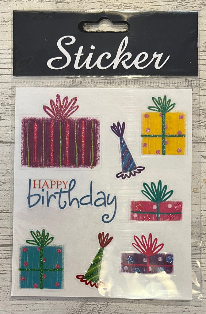 Happy Birthday Stickers