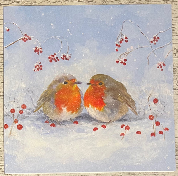 Christmas Robins
