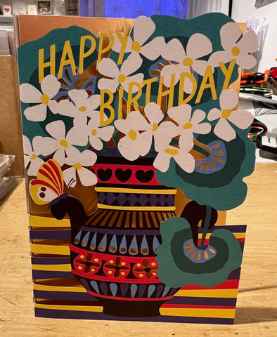 Happy Birthday - Cut out Card