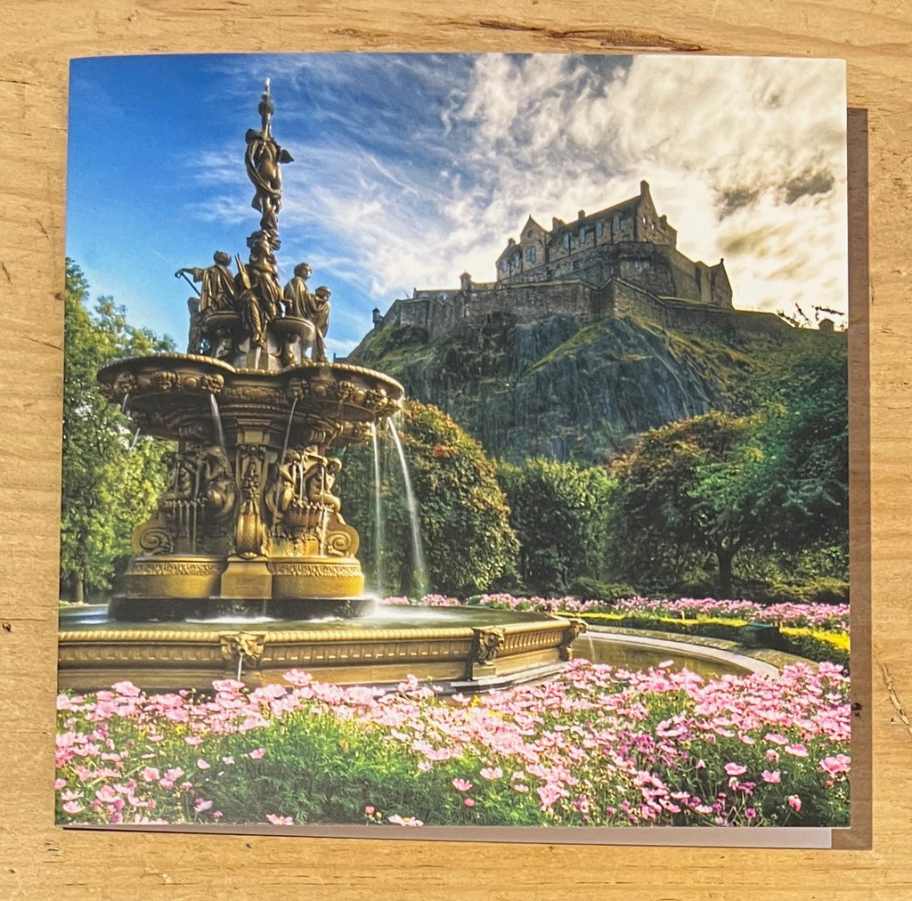 Edinburgh Castle Spring-time