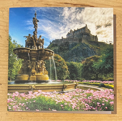 Edinburgh Castle Spring-time