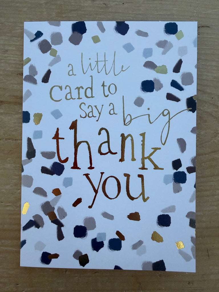 A Big Thank You