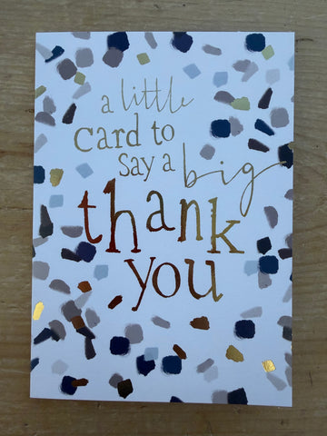 A Big Thank You
