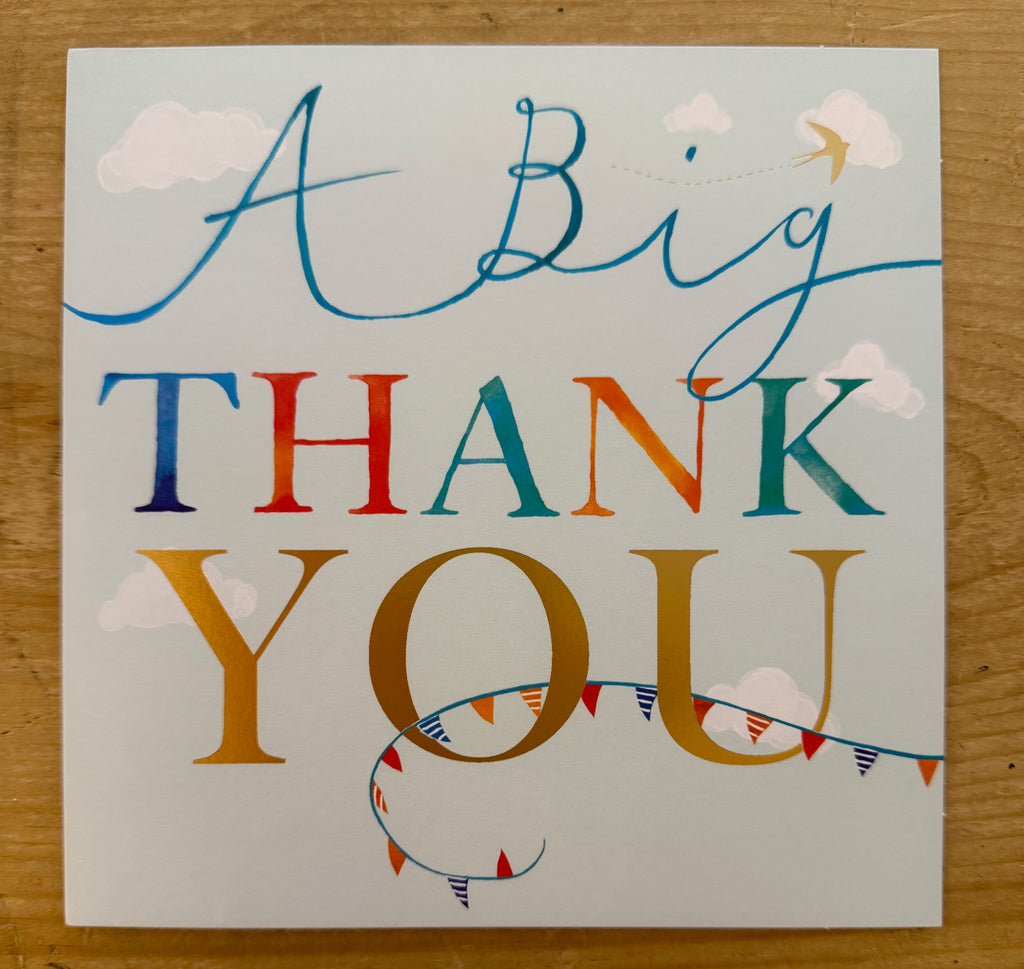 A Big Thank You