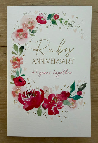 Ruby Anniversary