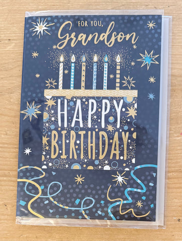 Grandson - Happy Birthday