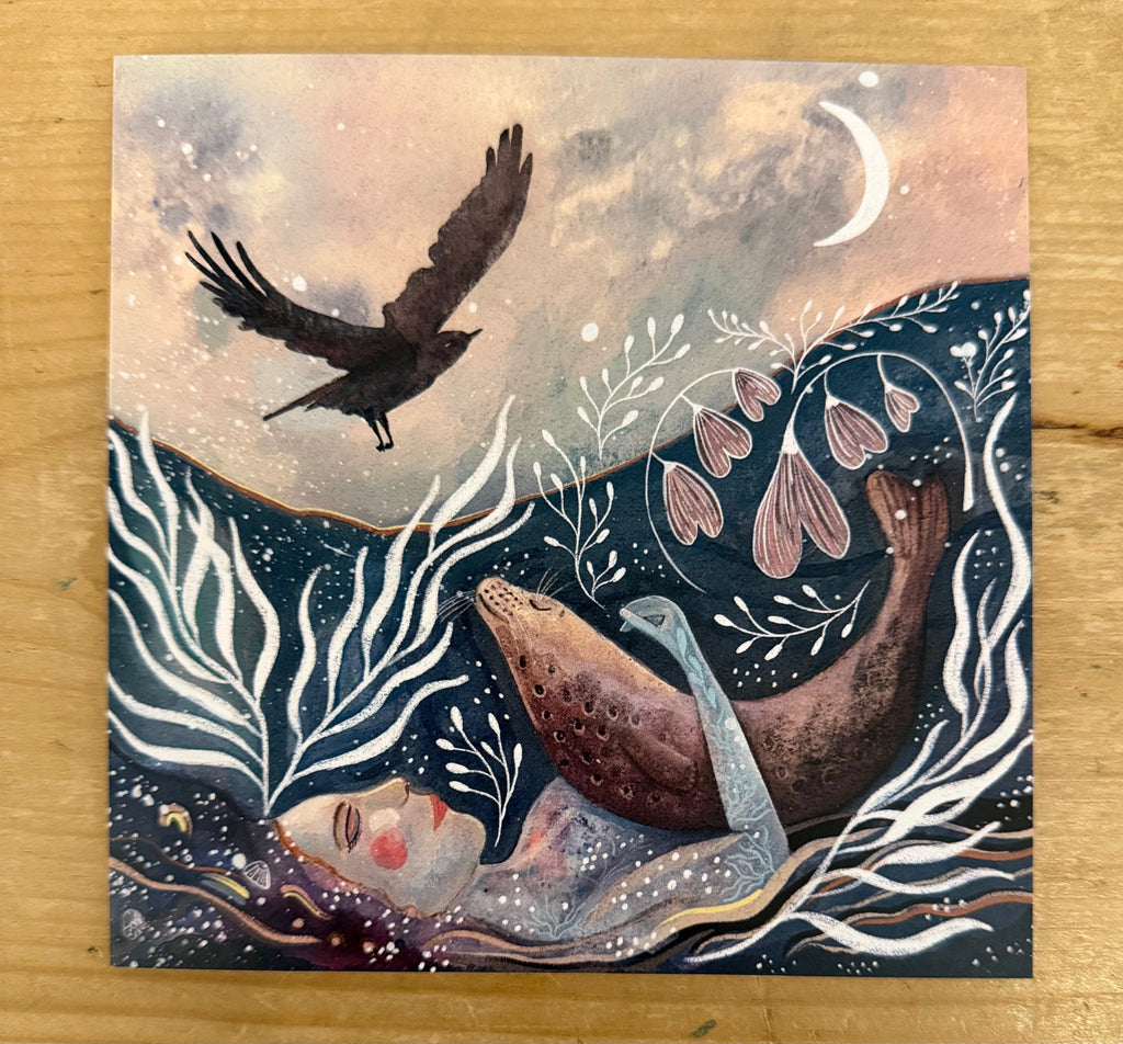 Raven, Mermaid & Seal