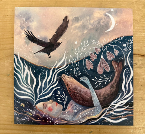 Raven, Mermaid & Seal