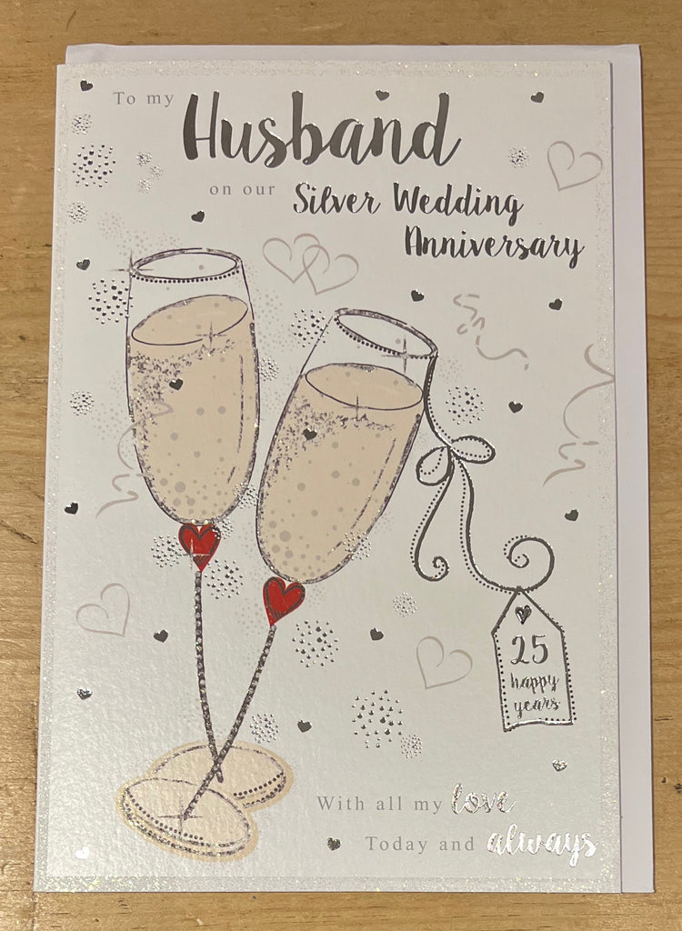 Husband - Silver Anniversary