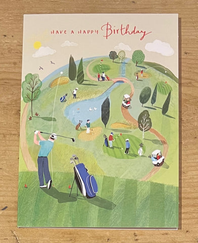 Happy Birthday - Golf