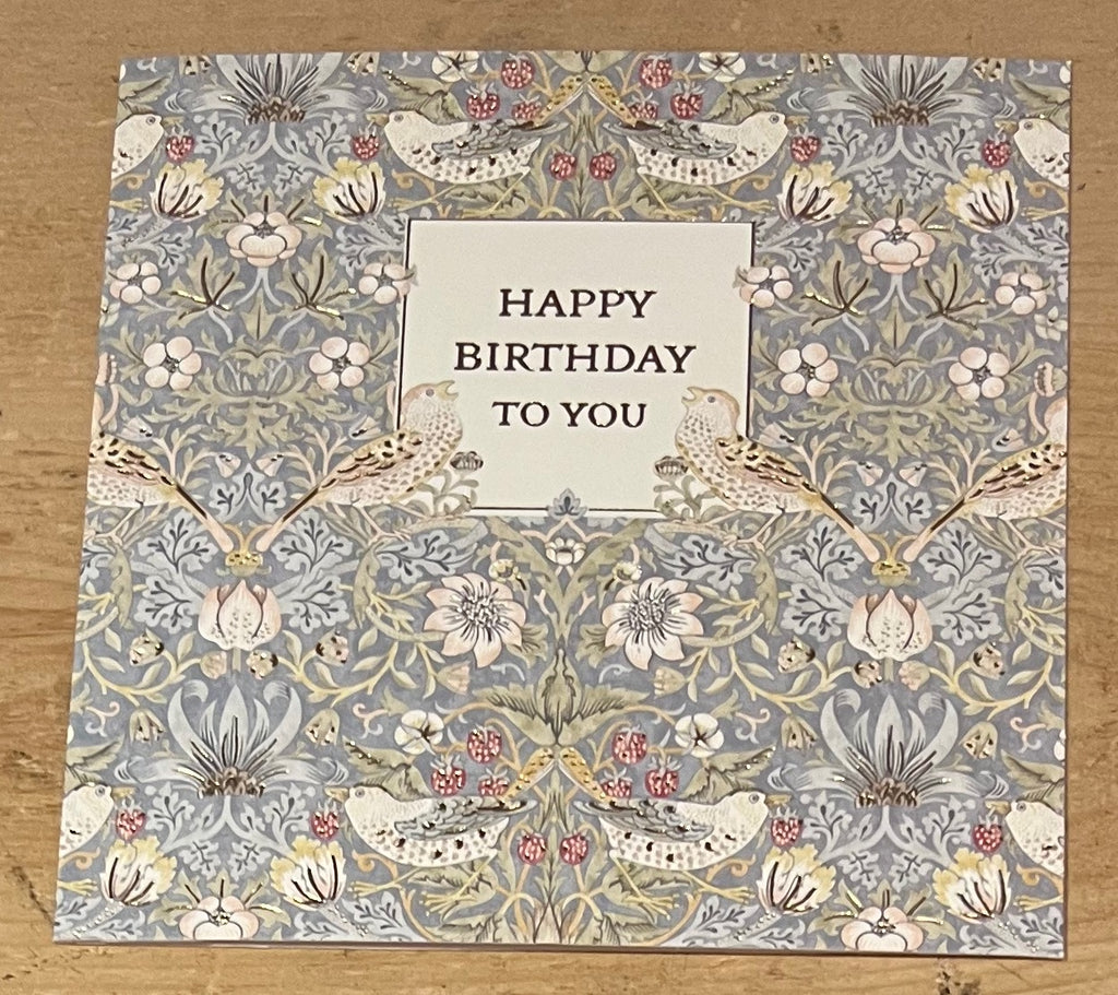 Happy Birthday -  Morris & Co