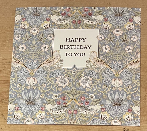 Happy Birthday -  Morris & Co