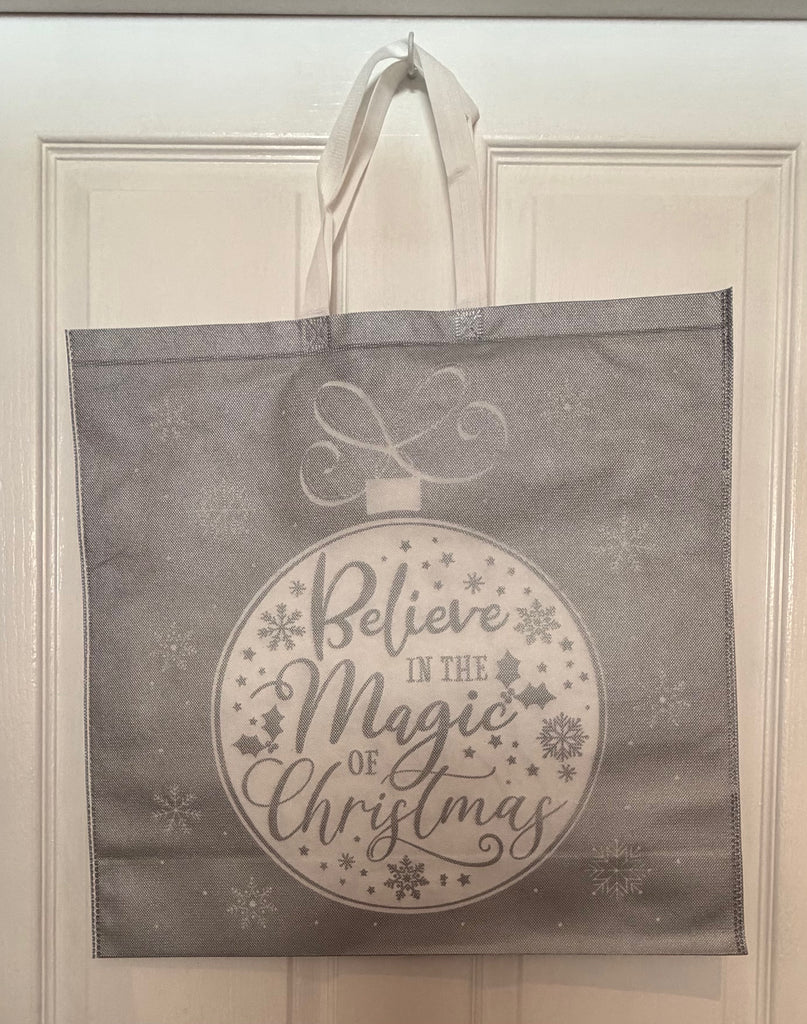 Non Woven Christmas Bag - Silver