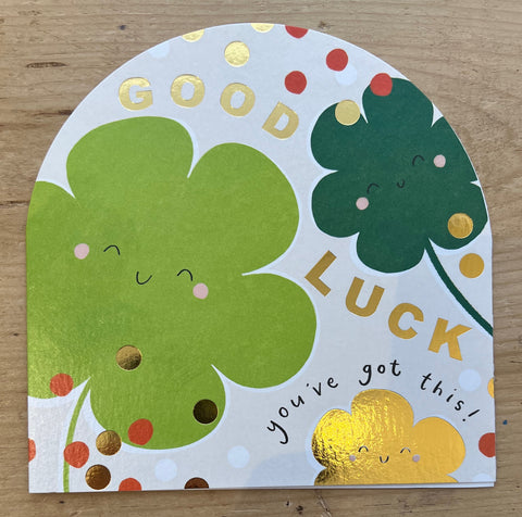 You've got this - Good Luck
