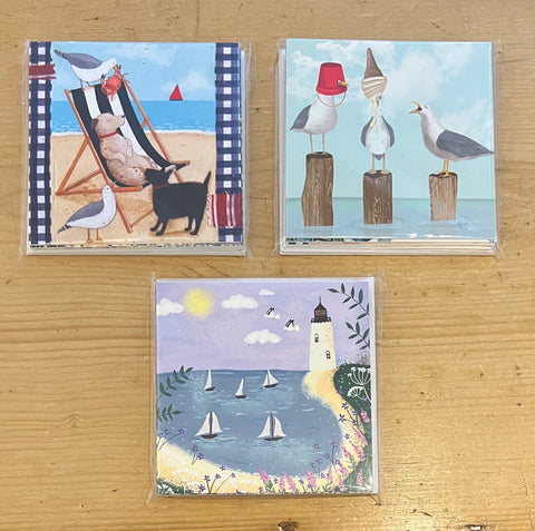 By the Sea- Notecards