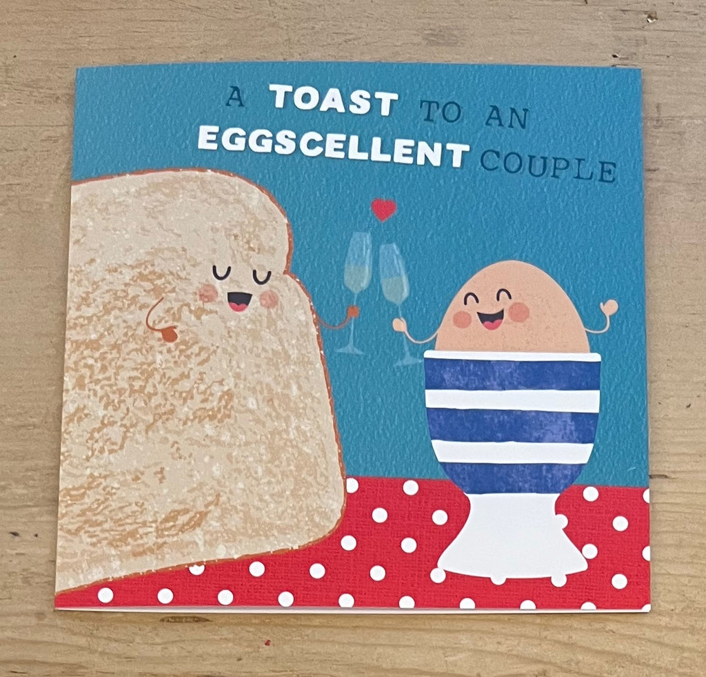 Toast to the Eggscellent Couple