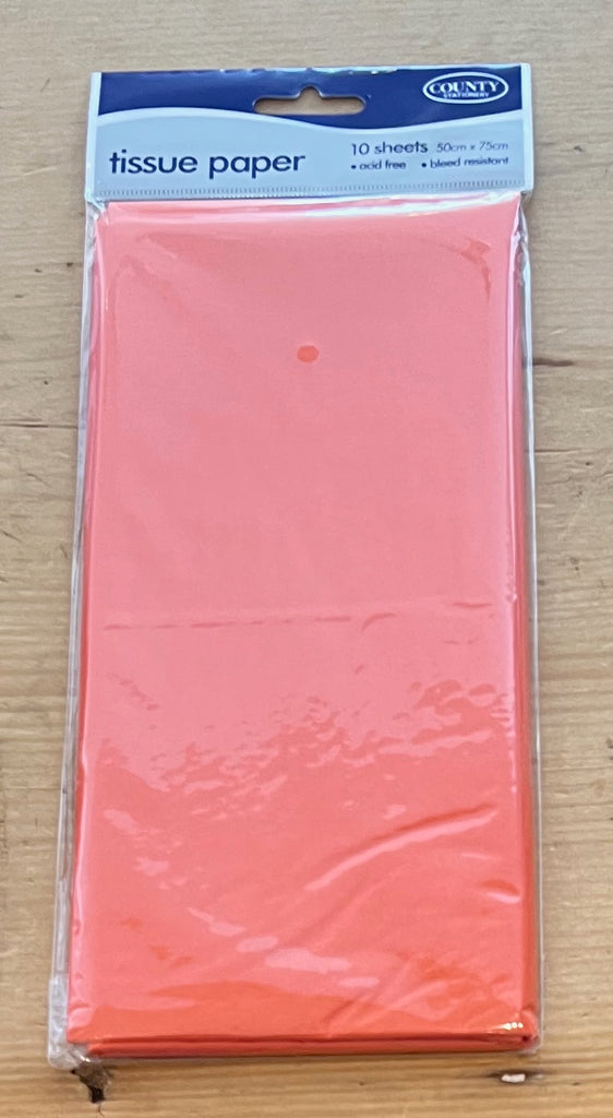 ORANGE Tissue Paper