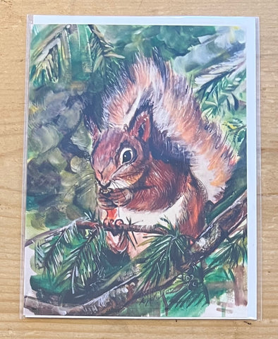Squirrel in the Pines