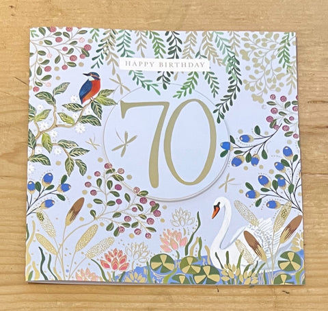 70 Birthday Birds