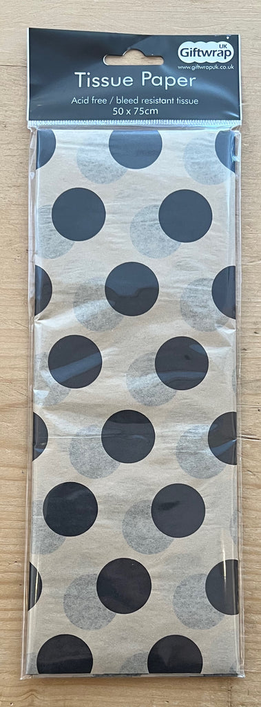 Black Spots - Tissue Paper