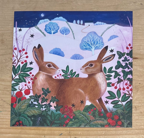 Winter Hares