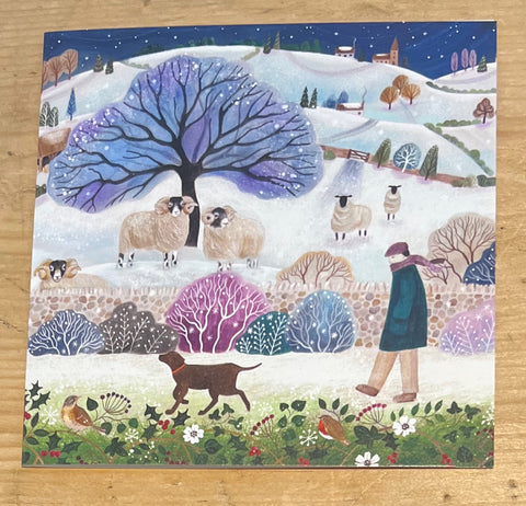 Across Snowy Fields