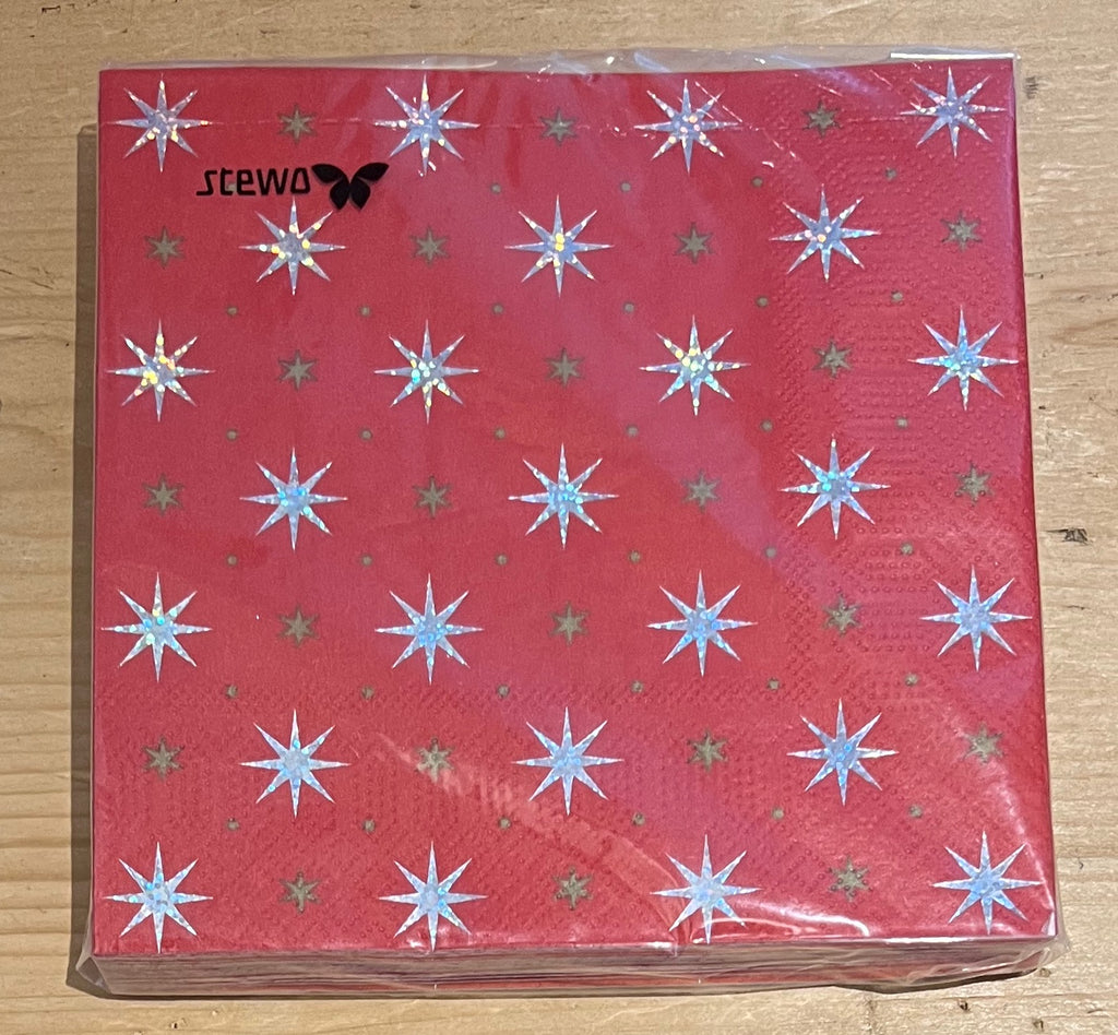 Napkins - Red Stars