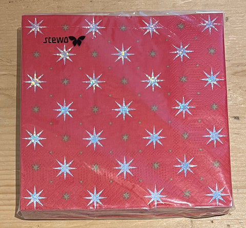 Napkins - Red Stars