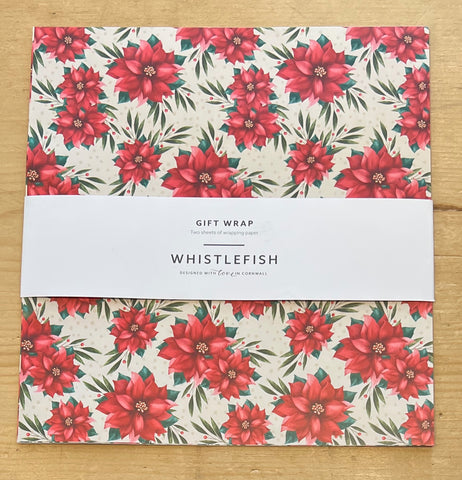 Poinsettia fFat Wrap