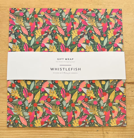 Leaves - Flat Gift Wrap