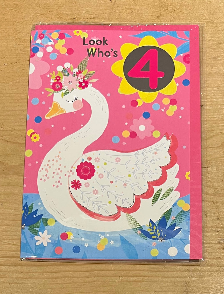 Age 4 Swan