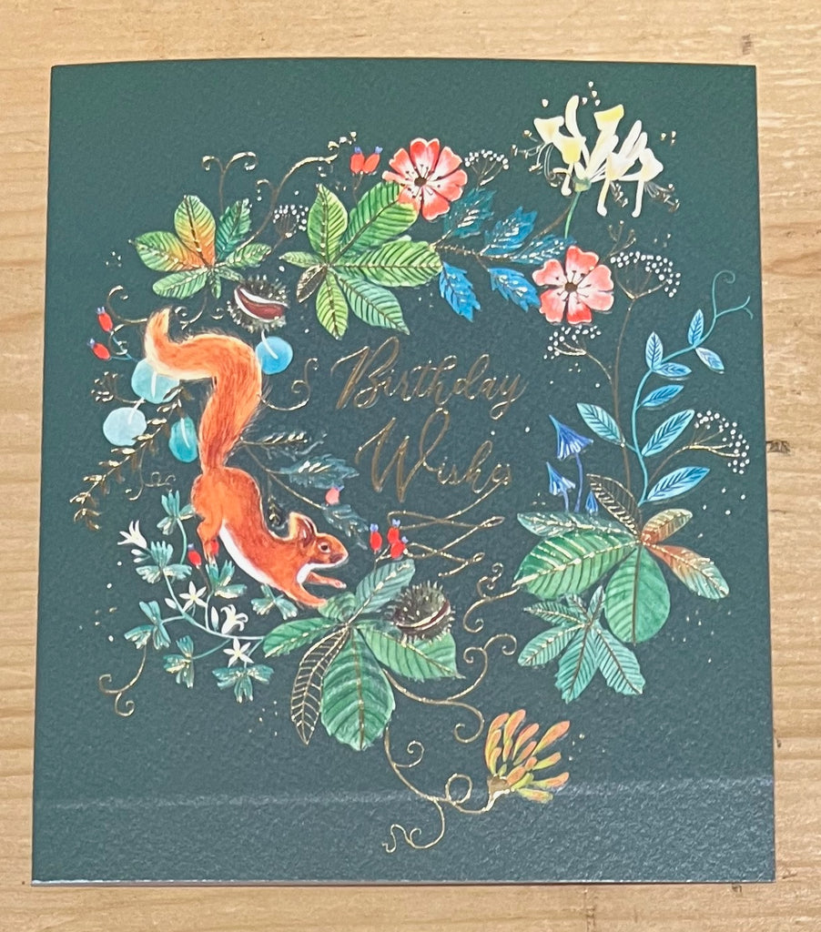 Birthday Wishes - Squirrel