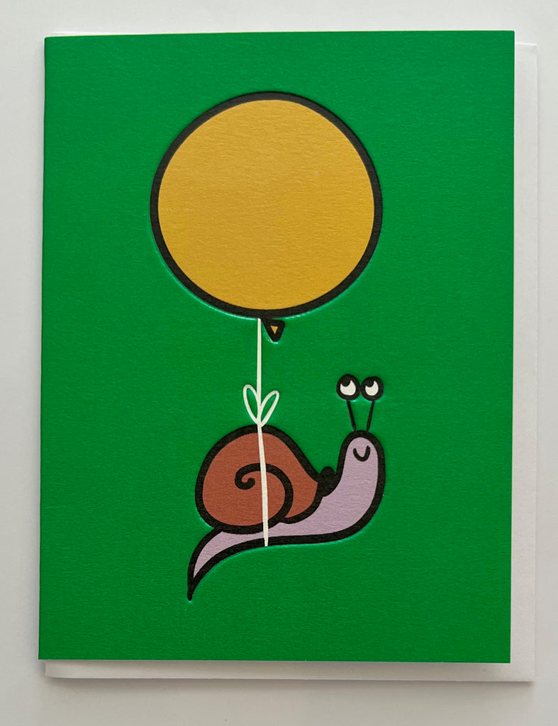 Snail with Balloon