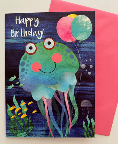Jelly Fish - Happy Birthday