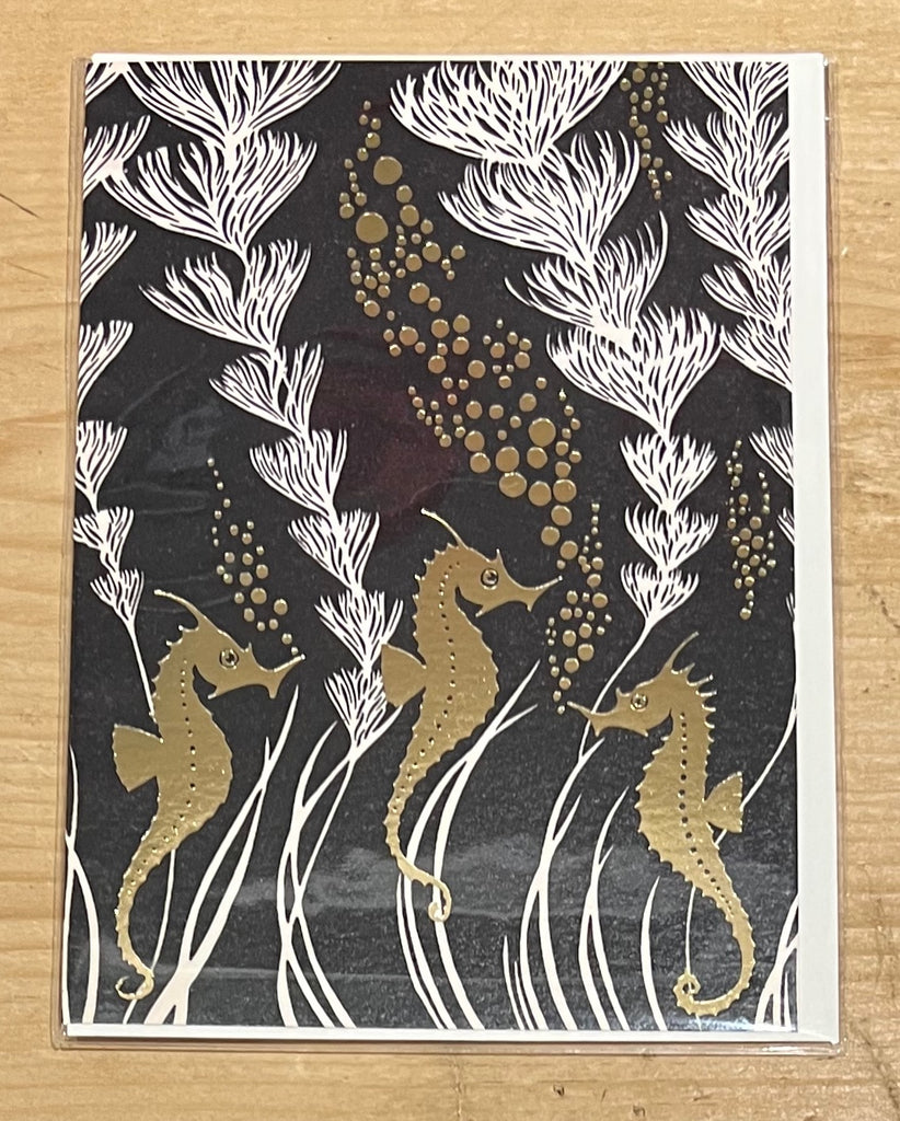 Golden Seahorses