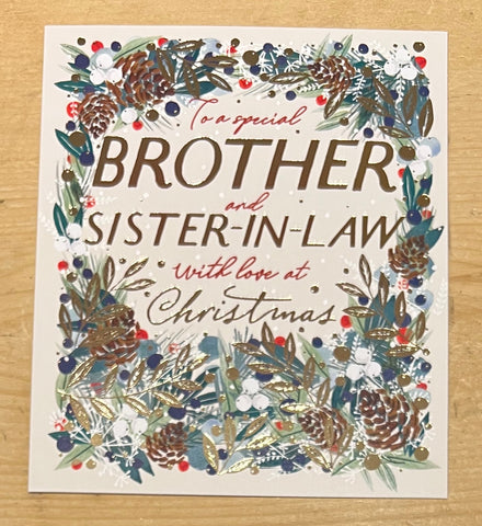 Brother & Sister in Law