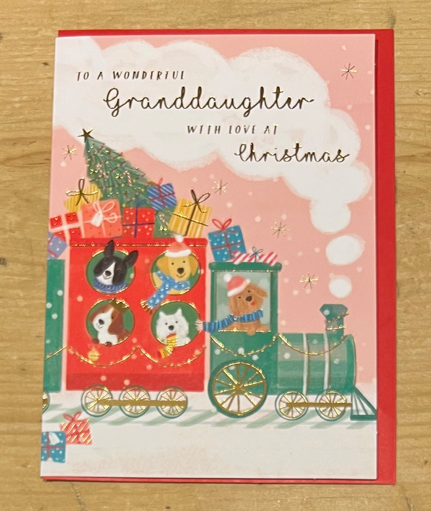 Granddaughter - Christmas Train