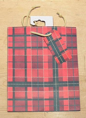 Tartan Small Gift Bags
