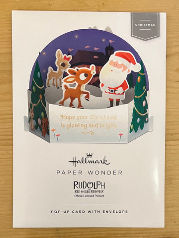 Rudolf - Pop Up Card